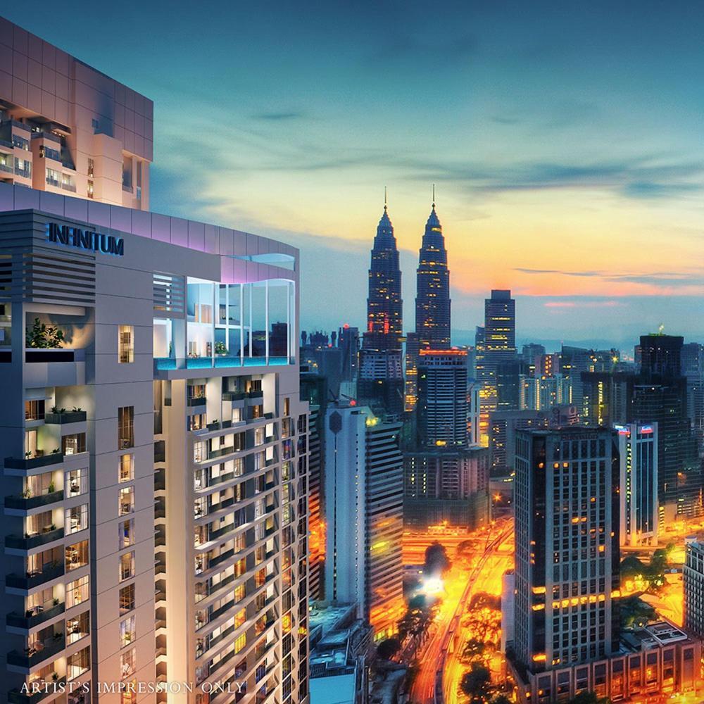 Apartmán The Luxe Infinitum Klcc By Kl Malaysia Kuala Lumpur Exteriér fotografie